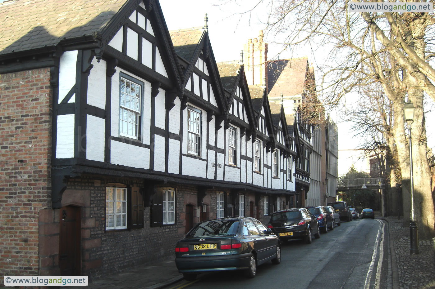Chester - Alms houses within the walls